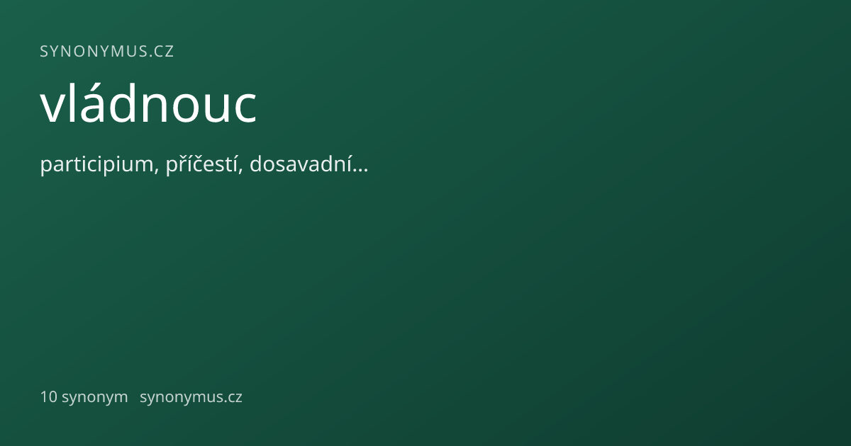 Náhled odkazu: vládnouc