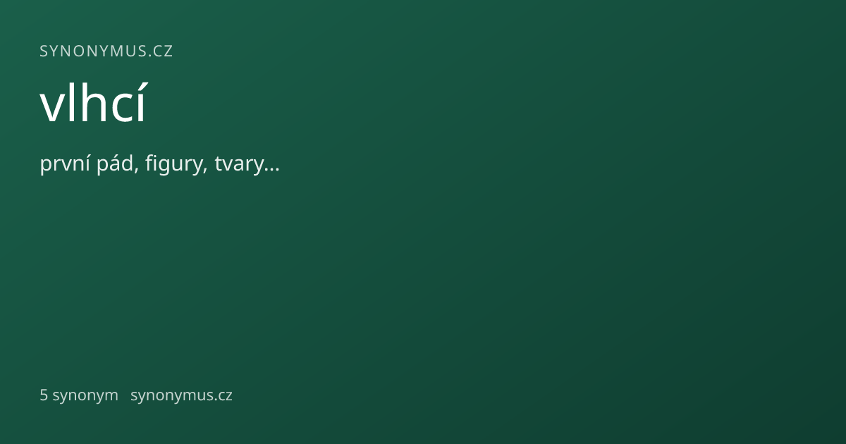 Náhled odkazu: vlhcí
