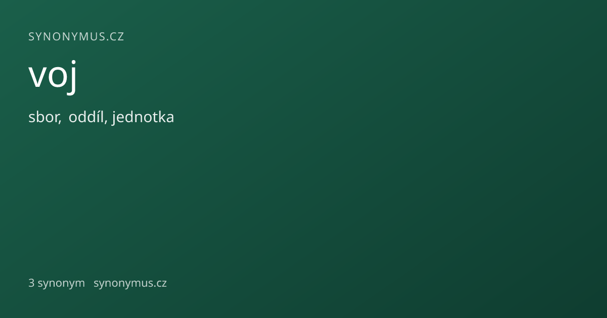 Náhled odkazu: voj