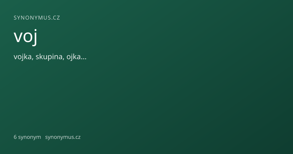 Náhled odkazu: voj