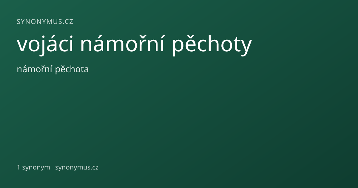 Náhled odkazu: vojáci námořní pěchoty