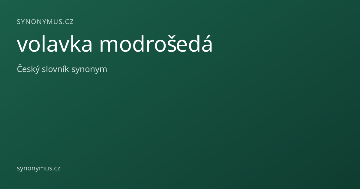 Náhled odkazu: volavka modrošedá