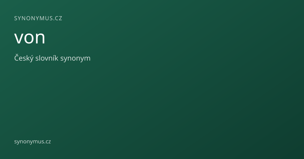 Náhled odkazu: von