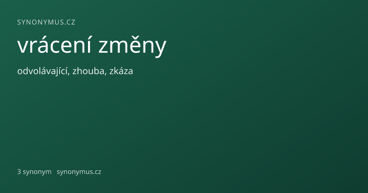 Náhled odkazu: vrácení změny