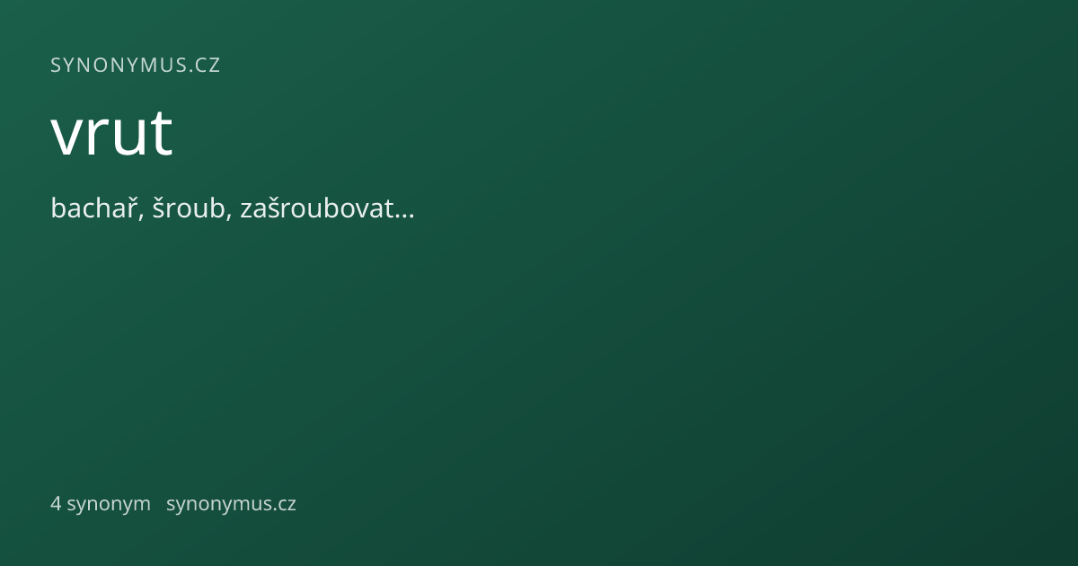 Náhled odkazu: vrut