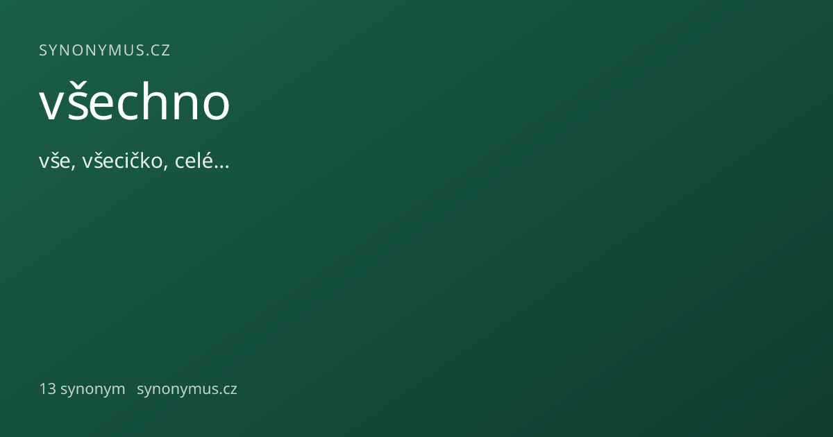 Náhled odkazu: všechno