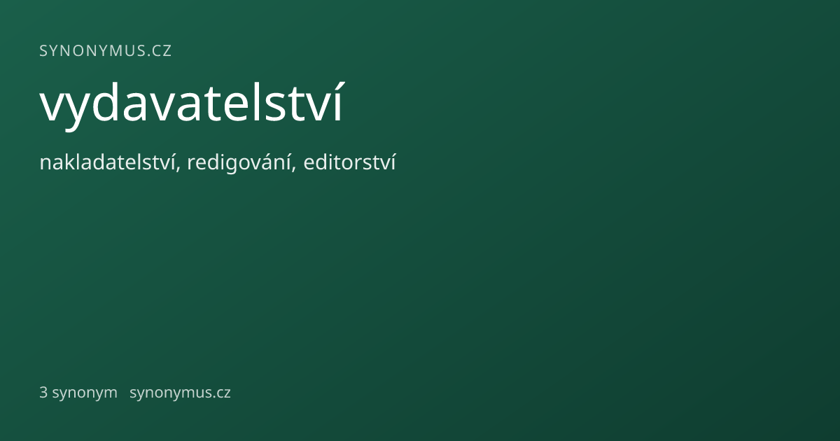 Náhled odkazu: vydavatelství
