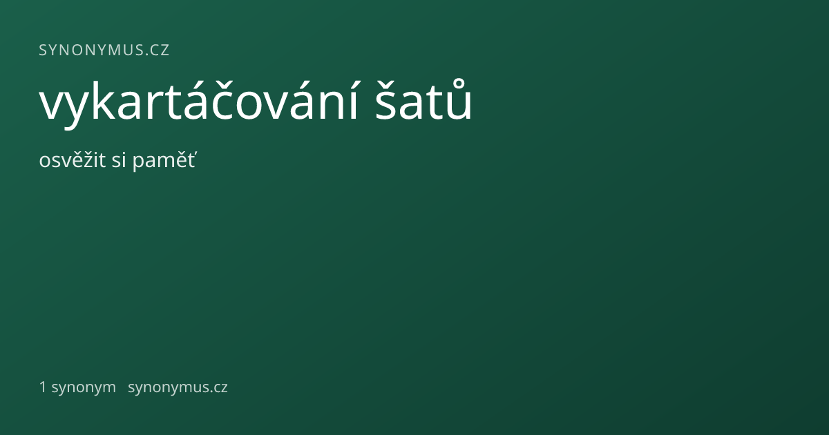 Náhled odkazu: vykartáčování šatů