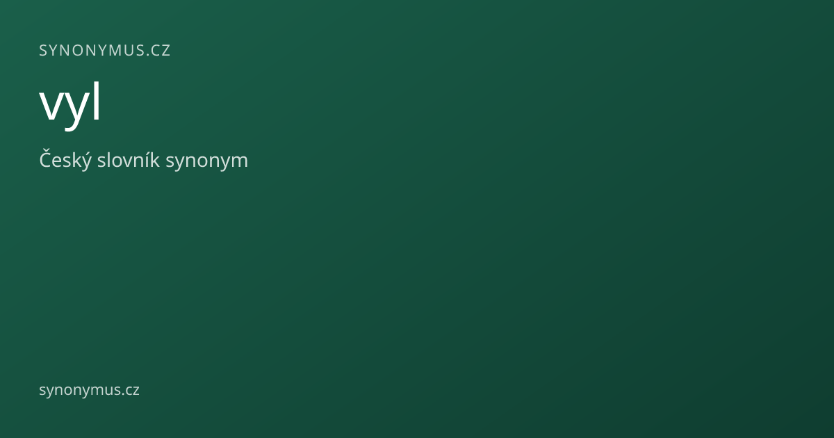 Náhled odkazu: vyl