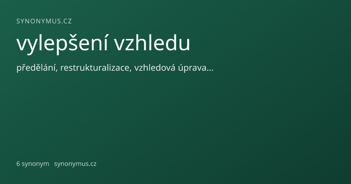 Náhled odkazu: vylepšení vzhledu