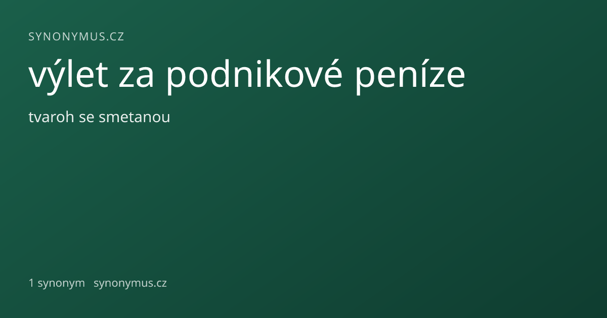 Náhled odkazu: výlet za podnikové peníze