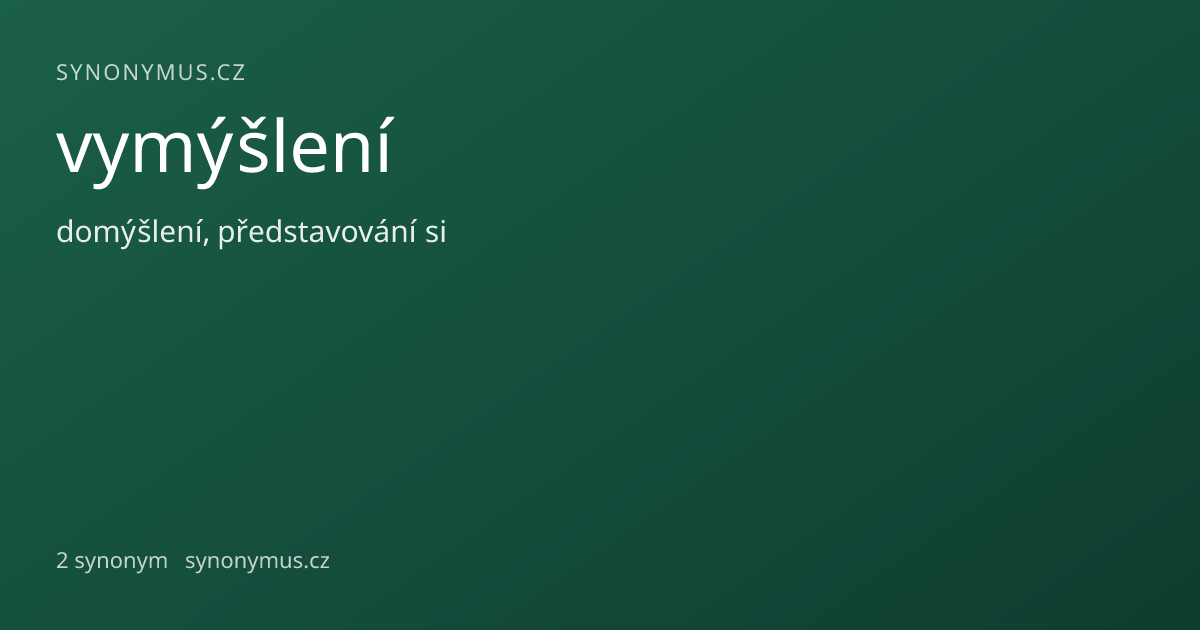 Náhled odkazu: vymýšlení