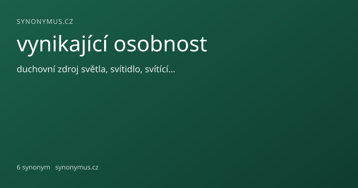 Náhled odkazu: vynikající osobnost
