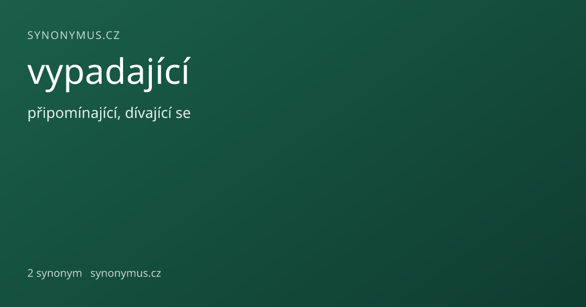 Náhled odkazu: vypadající