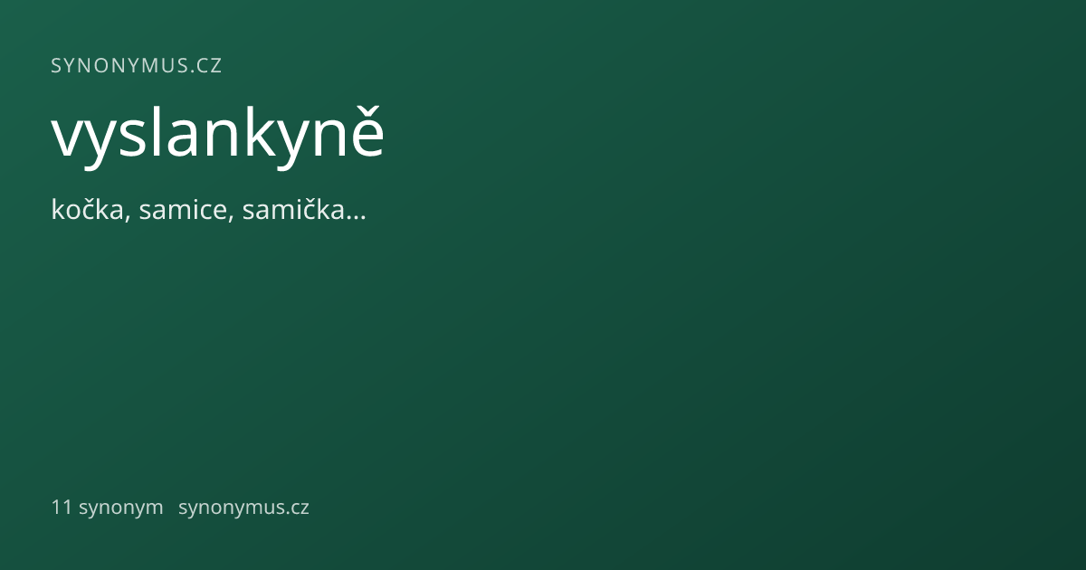 Náhled odkazu: vyslankyně
