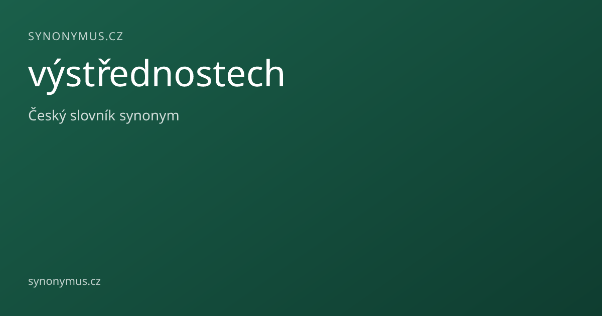Náhled odkazu: výstřednostech