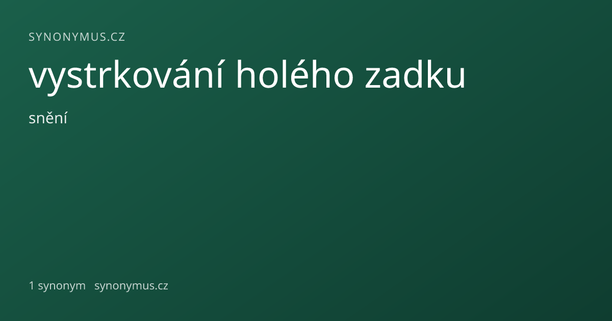 Náhled odkazu: vystrkování holého zadku
