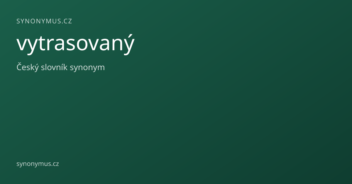 Náhled odkazu: vytrasovaný