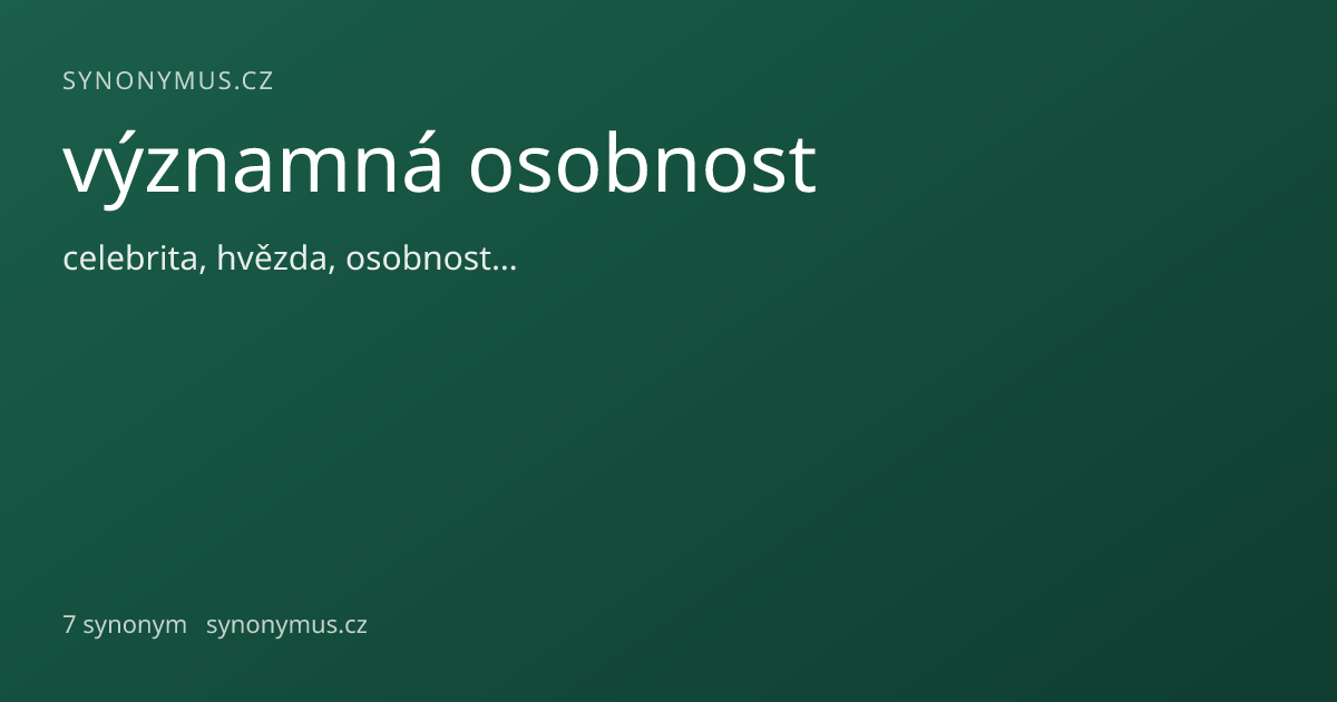 Náhled odkazu: významná osobnost