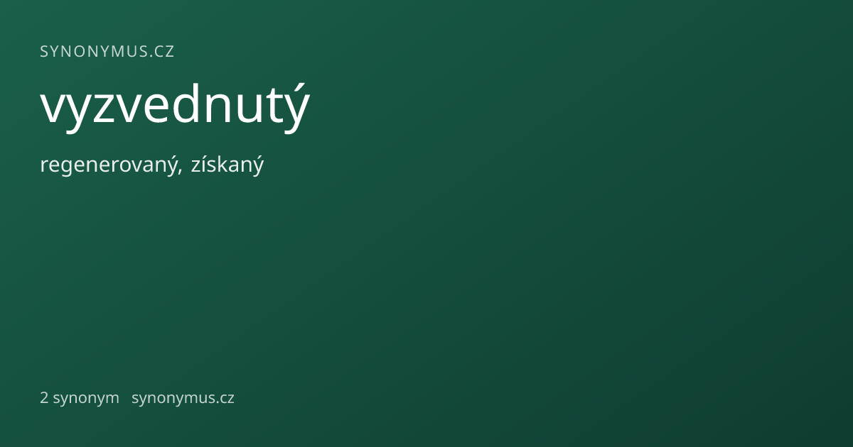 Náhled odkazu: vyzvednutý
