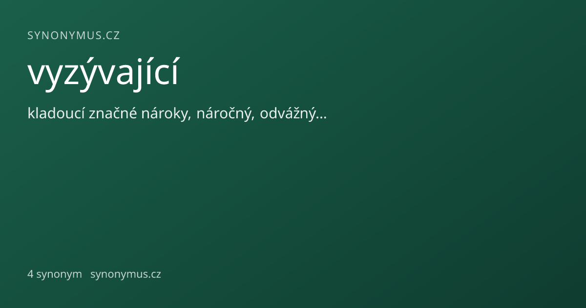 Náhled odkazu: vyzývající