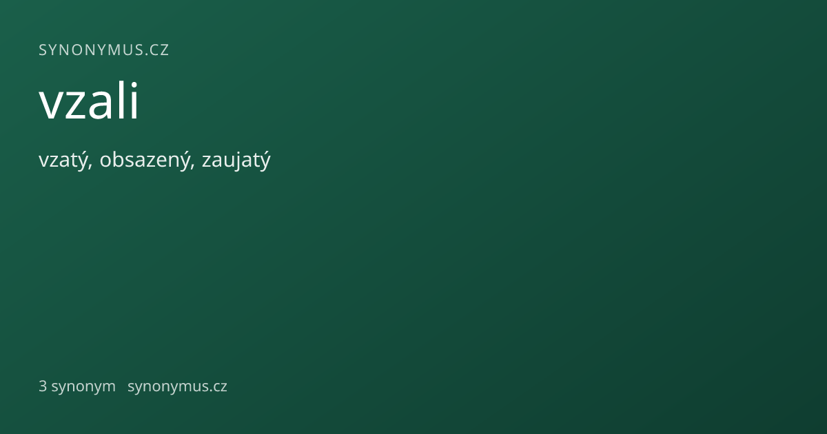 Náhled odkazu: vzali