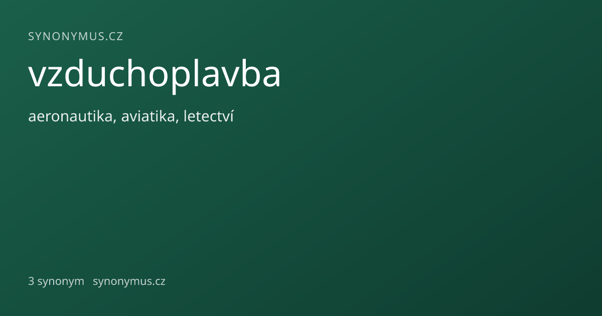 Náhled odkazu: vzduchoplavba