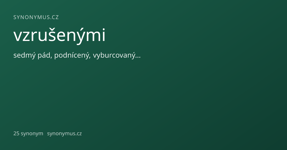 Náhled odkazu: vzrušenými