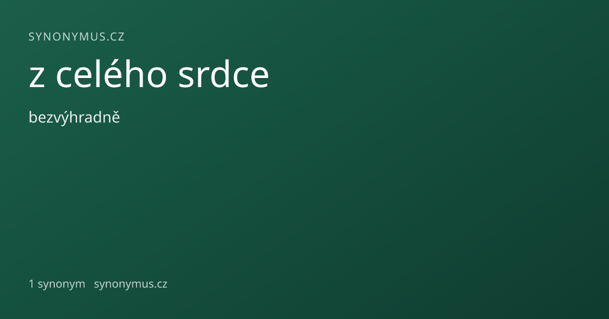 Náhled odkazu: z celého srdce