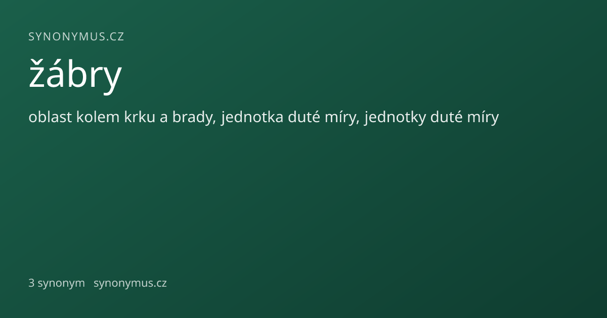 Náhled odkazu: žábry