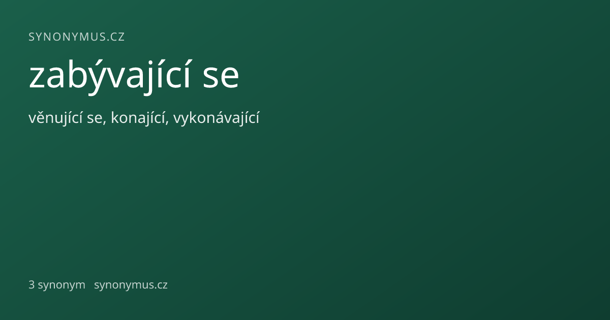 Náhled odkazu: zabývající se