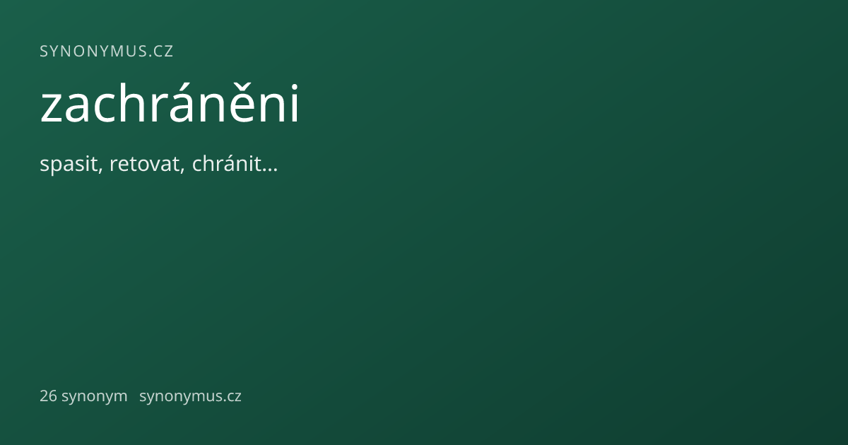 Náhled odkazu: zachráněni
