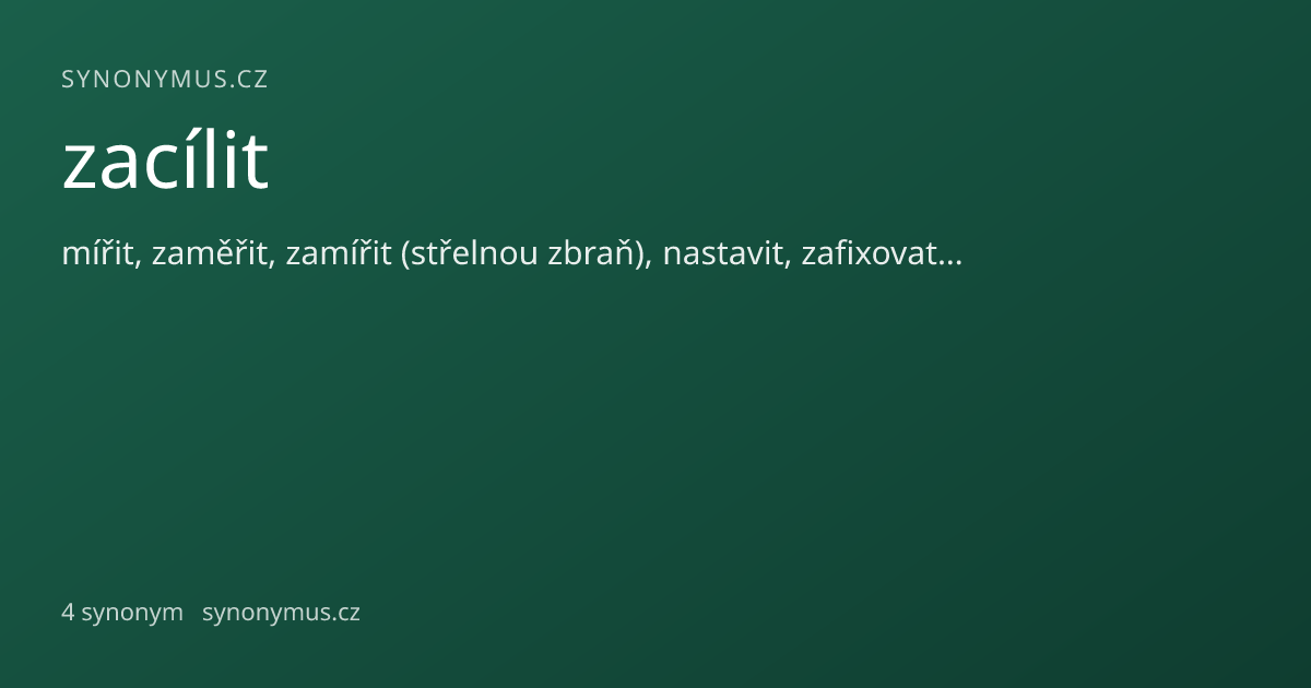 Náhled odkazu: zacílit