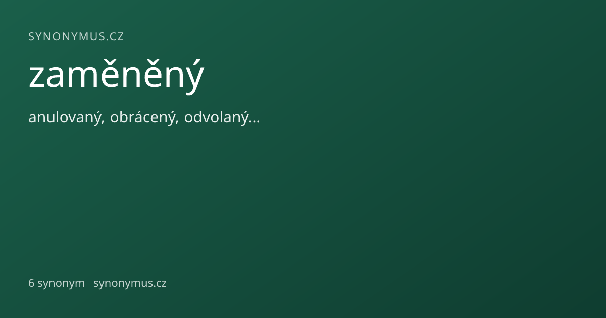 Náhled odkazu: zaměněný