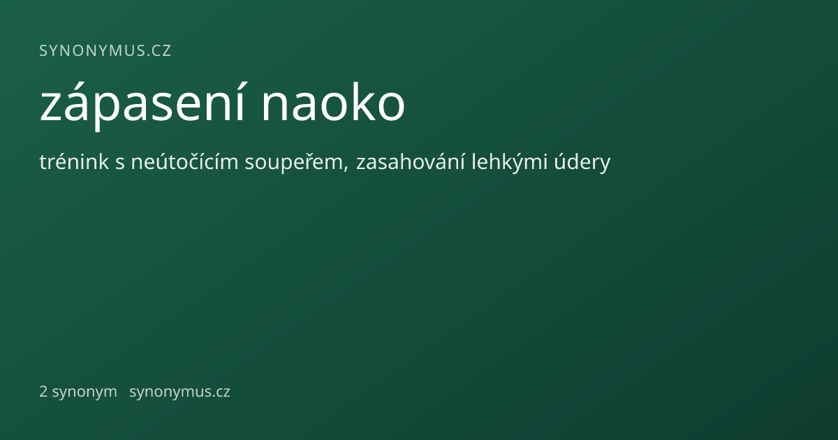Náhled odkazu: zápasení naoko