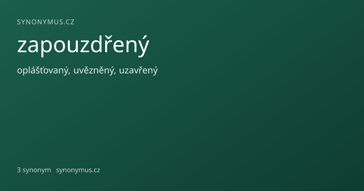 Náhled odkazu: zapouzdřený