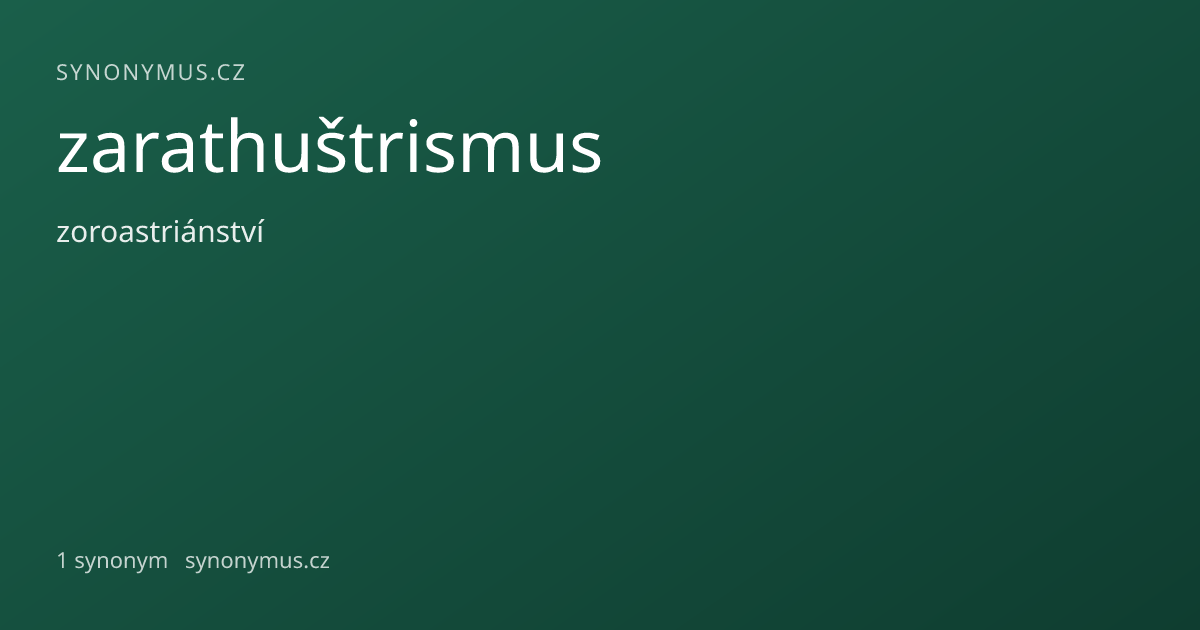 Náhled odkazu: zarathuštrismus