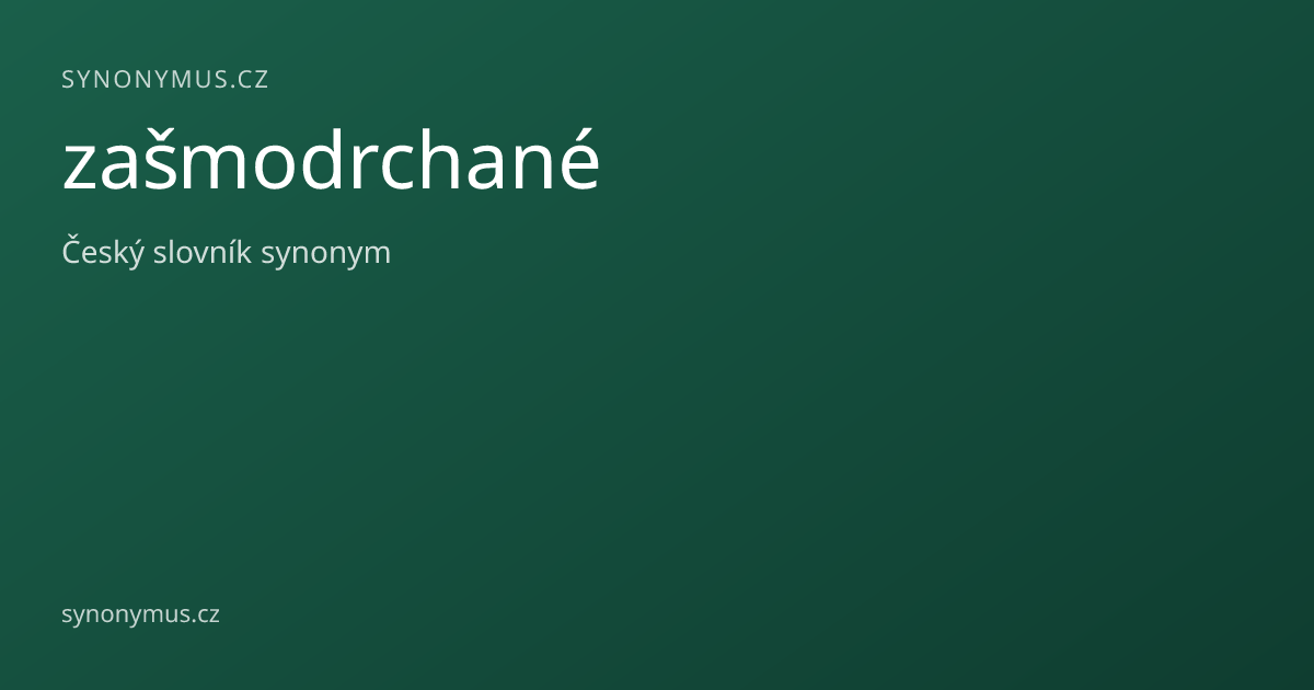 Náhled odkazu: zašmodrchané