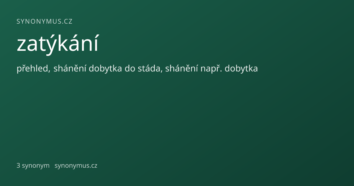 Náhled odkazu: zatýkání