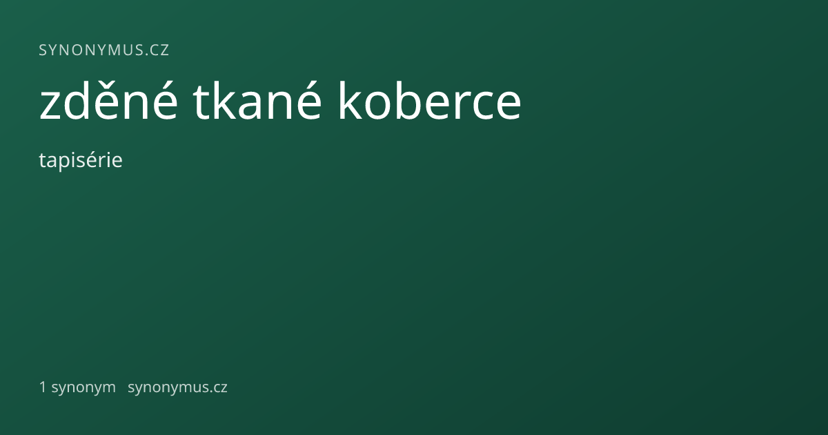 Náhled odkazu: zděné tkané koberce