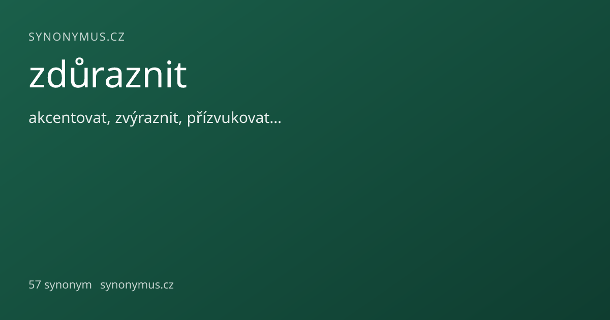 Náhled odkazu: zdůraznit