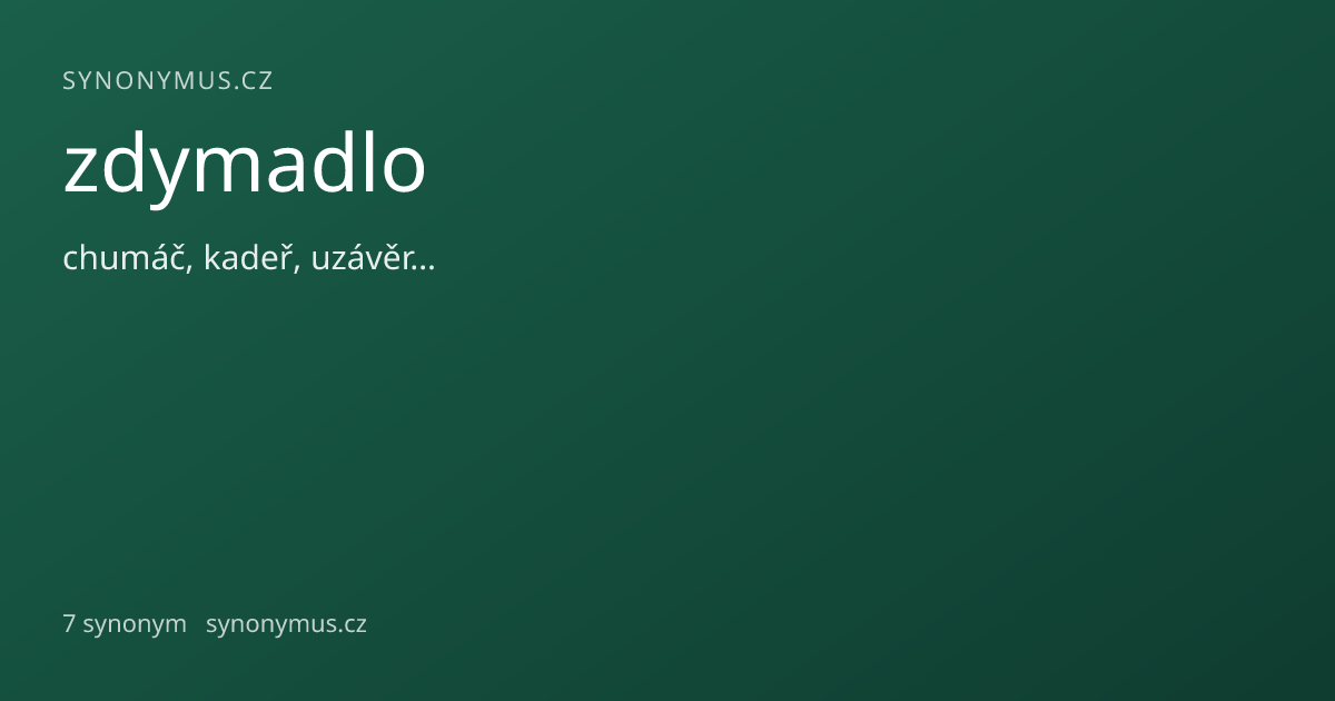 Náhled odkazu: zdymadlo