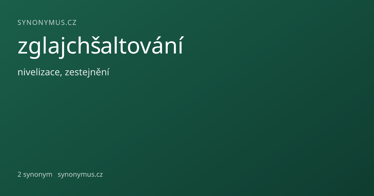Náhled odkazu: zglajchšaltování