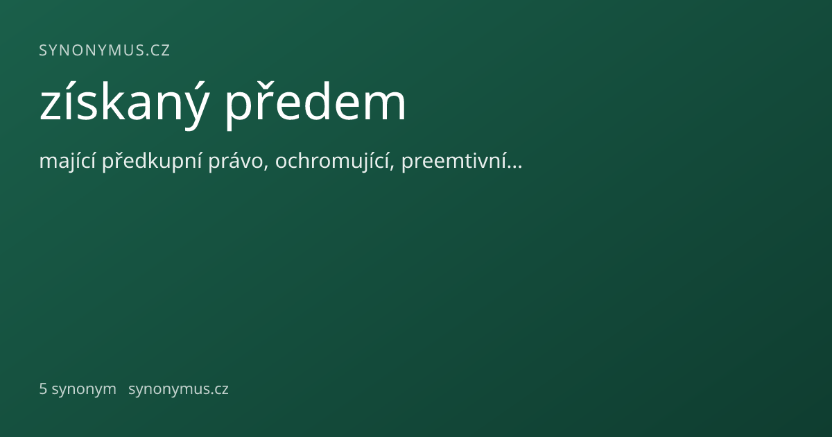 Náhled odkazu: získaný předem