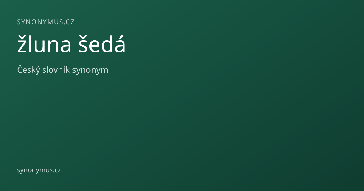 Náhled odkazu: žluna šedá