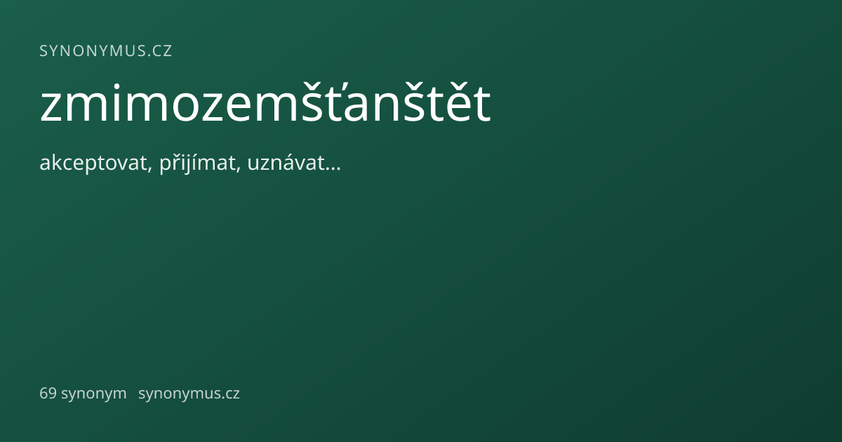 Náhled odkazu: zmimozemšťanštět