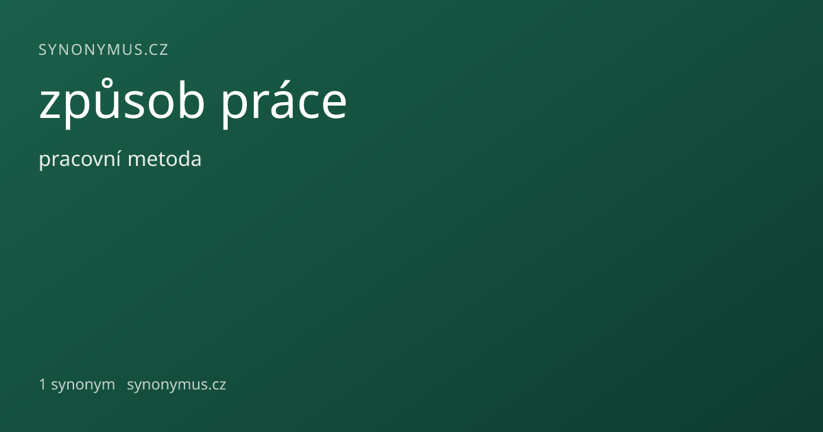 Náhled odkazu: způsob práce