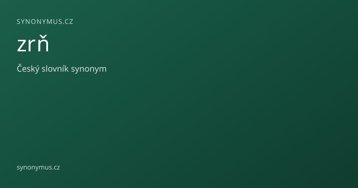 Náhled odkazu: zrň