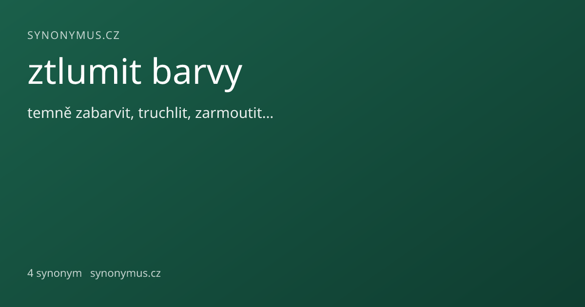 Náhled odkazu: ztlumit barvy