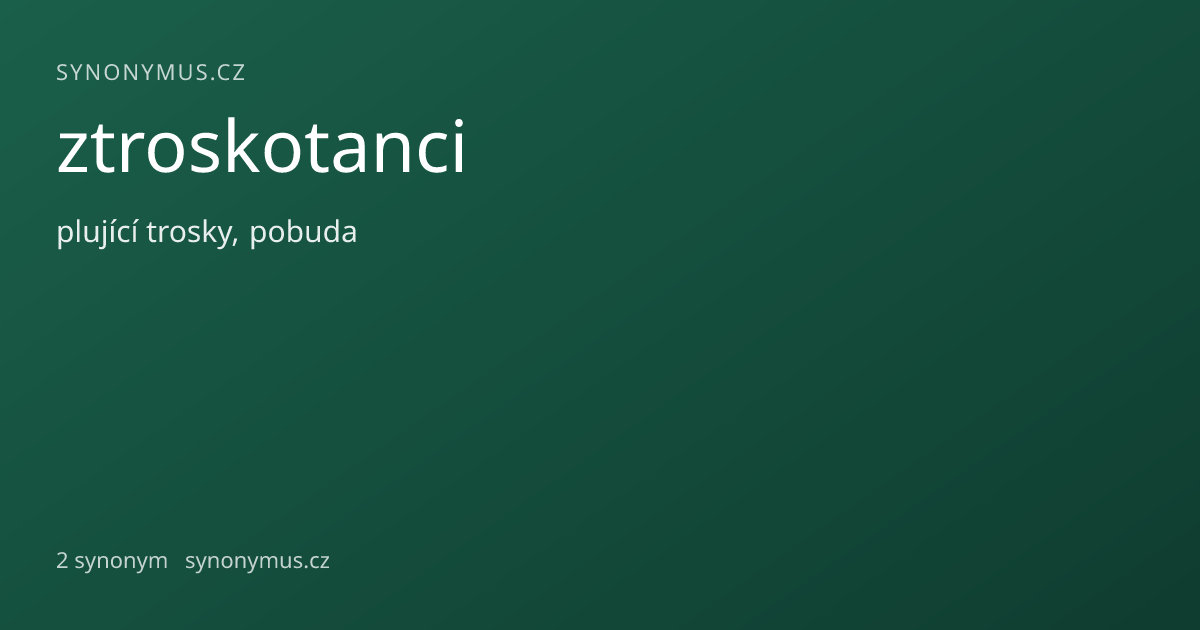 Náhled odkazu: ztroskotanci
